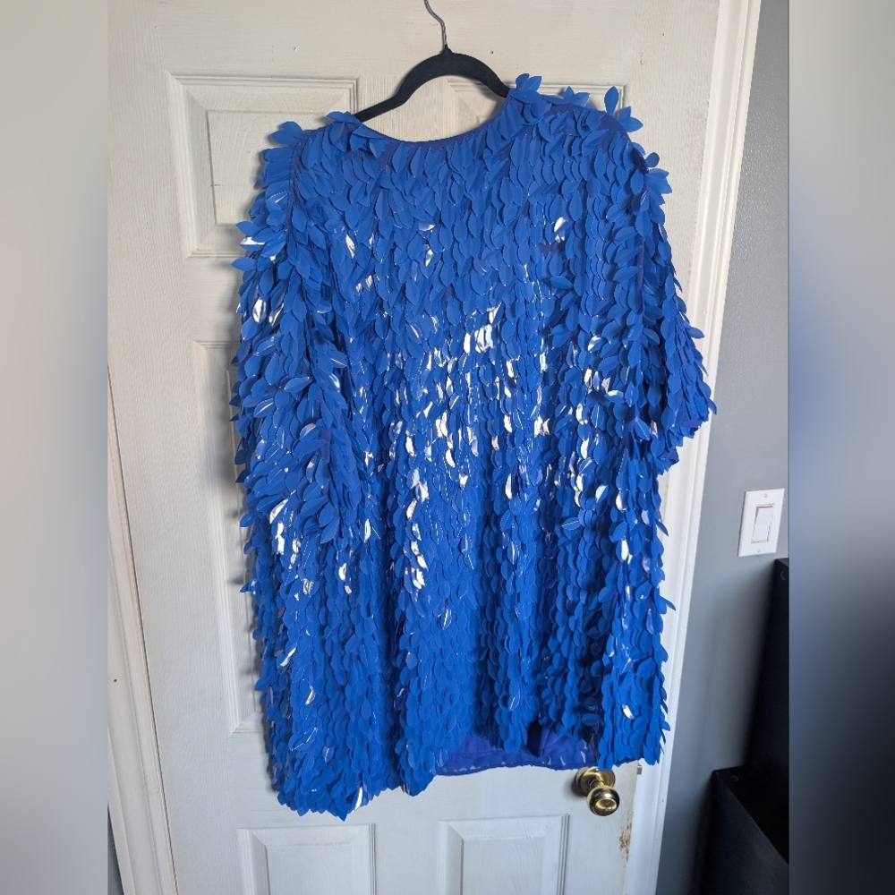 ASOS Blue Textured Dress